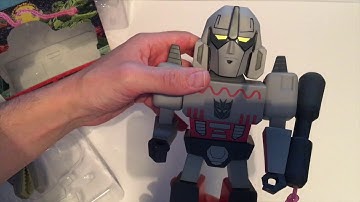 Kidrobot Transformers Vs G.I. Joe Megatron Unboxing