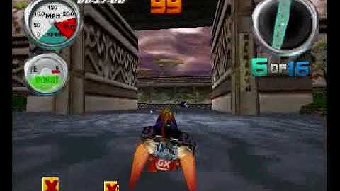 Lets Play Hydro Thunder (N64)-part 1-3 (medium tracks)