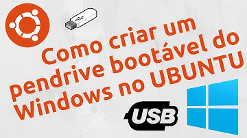 Como criar um pendrive bootável do Windows no UBUNTU - WoeUSB