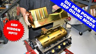 HORSEPOWER FROM AN OIL PAN? CHEAP AND STOCK SBF PANS VS MILODON OIL PAN UPGRADES. RESULTS347 & 427
