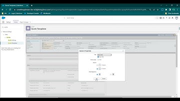 Create new quote template and activate it #inSalesforce