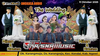 03 LIVE TOPIX STUDIO WEDDING NIKEN & RIDWHAN || CS KRISNA MUSIK || ANGKASA AUDIO || KARANGMOJO