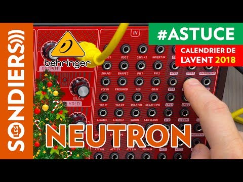 LES 2 FILTRES DU BEHRINGER NEUTRON - Le Calendrier de l'Avent des Astuces Home Studio