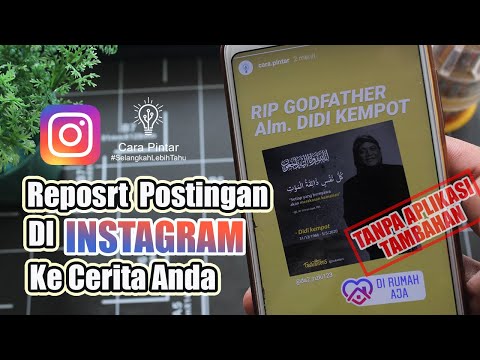 Cara Repost Postingan di Instagram ke Story Tanpa Aplikasi