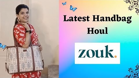 Must Have Handbag Collection 👜 | Zouk handbag review |  in Tamil #zouk #handbags #onlineshopping