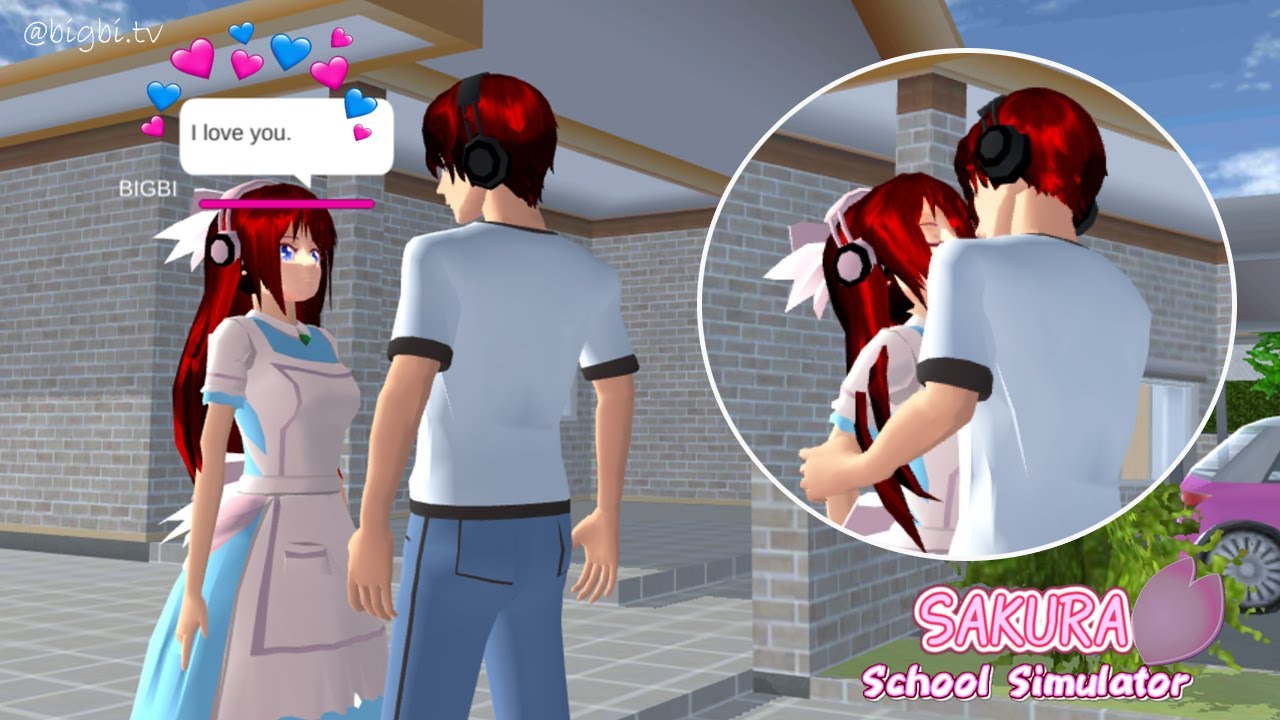 Game hôn lén trong lớp học | Cách Có Người Yêu & Hôn Nhau Trong Sakura School Simulator #11 – BIGBI Game
