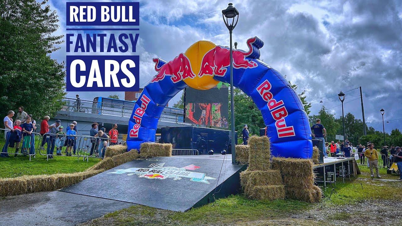 Red Bull Olabil Oslo 2023 - Fantasy cars race - Red bull cart race ...