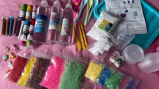 Slime making 👩🏻‍🔬👨🏻‍🔬| SHEIN Unicorn Slime Kit 🦄