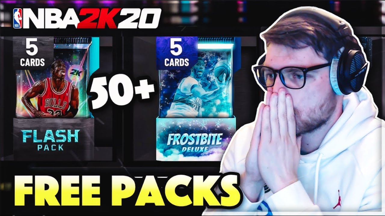 I opened 50+ FREE PACKS in nba 2k20 and this is what i got....