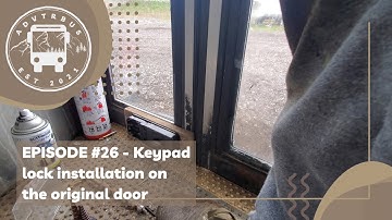 DIY Alternator Wiring & Front Door Keypad Lock Installation | Adventure Bus Episode 26