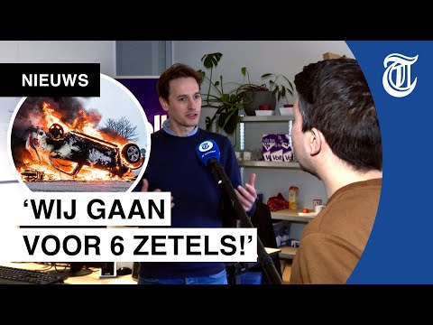 Nieuwe jongerenpartij over rellen: ?Ze hebben niks te doen?