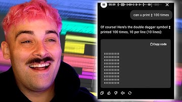 Chat GPT has a stroke