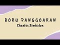 Boru panggoaran  charles simbolon  lirik lagu