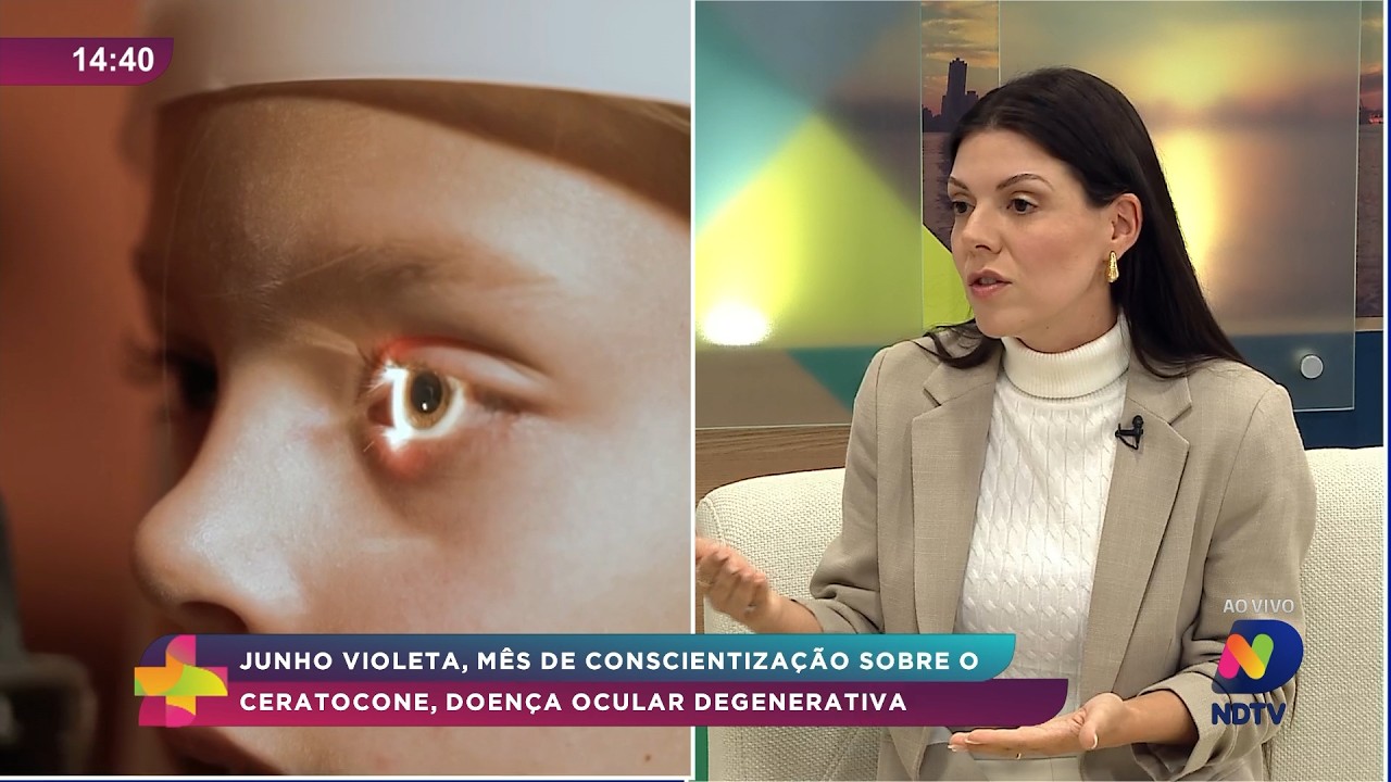Junho Violeta alerta para prevenção e diagnóstico do ceratocone