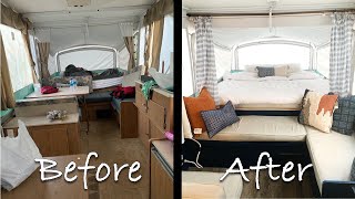 INCREDIBLE CAMPER REMODEL | FROM OLD TO NEW!