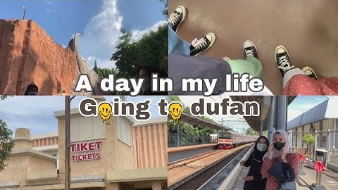 A day in my life | going to dufan🎢🎡🎠