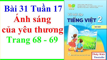 Vở Bài Tập Tiếng Việt Lớp 2 Bài 31 Tuần 17 | Ánh Sáng Của Yêu Thương | trang 68 | Kết nối tri thức