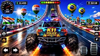 07🔥 Monster Truck Mega Ramp Stunt Game - Best Car Stunt Game for Android 2026 screenshot 4