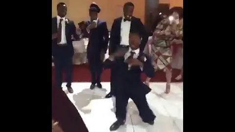 +patrick OKAFOR dancing away with the bride