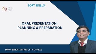 Oral Presentation: Planning & Preparation