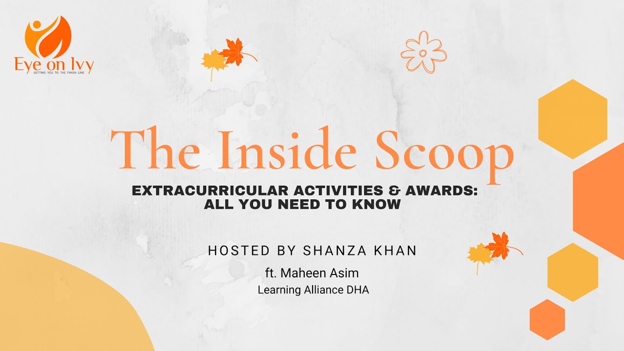 The Inside Scoop Episode 3 Extracurricular Activities & Awards ft The Inside Scoop Episode 3 Extracurricular Activities & Awards ft