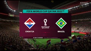 Сборная Ховатия-Сборная Бразилия 1/4 финала Чемпионат мира Катар 2022