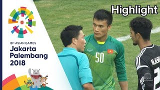 ดวลจุดโทษ ฟุตบอลชาย เวียดนาม Vs สหรัฐอาหรับเอมิเรตส์ | เอเชียนเกมส์ 2018