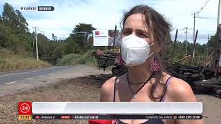 Comunidad de Cañete pide más seguridad tras serie de ataques incendiarios