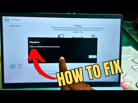 Dell Https Boot Failed To Initialize Network Connection Error Problem - Fixed