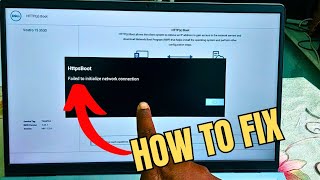 Dell Https Boot Failed To Initialize Network Connection Error Problem - Fixed