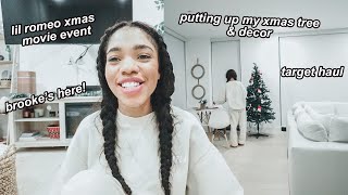 Decorating for CHRISTMAS! Brooke Hyland stays with me, events & more!