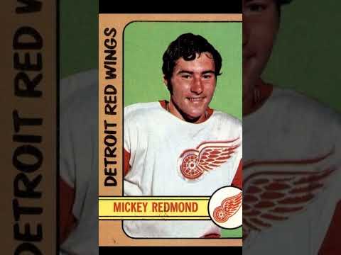 Mickey Redmond Detroit Red Wings 1972-73 O-Pee-Chee 99 NHL Hockey Card