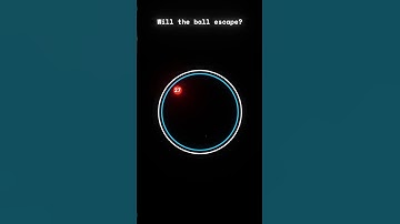 Will it do it? 🤔 #satisfying #satisfyingvideo #bouncingball #physics