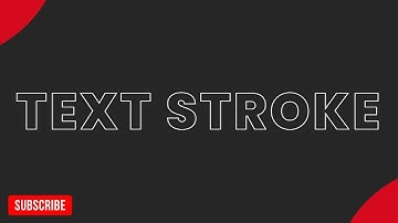How to Add Text Stroke in HTML Using CSS Only | Adding Border to Text in HTML Using CSS Only