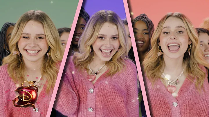 The Cast of Descendants: The Rise of Red Sing "Life Is Sweeter" 🎶 | Sing Along | @disneychannelmusic