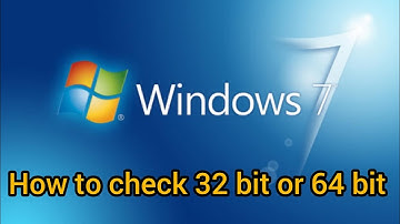 how to check 32 bit or 64 bit in windows 7 #viral #viralvideo