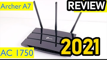 TP-Link AC1750 Smart WiFi Router Setup and Review - Archer A7
