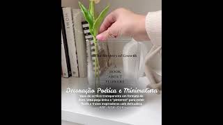 Decoração Poética e Minimalista