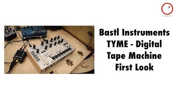 Superbooth 2017: Bastl Instruments TYME Digital Tape Machine First Look