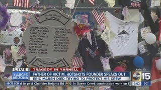 Celebrity Father of hotshots founder speaks out Profile