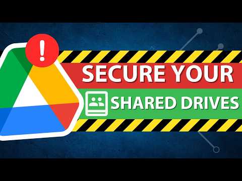 Lock Down Sharing With Google Shared Drives 