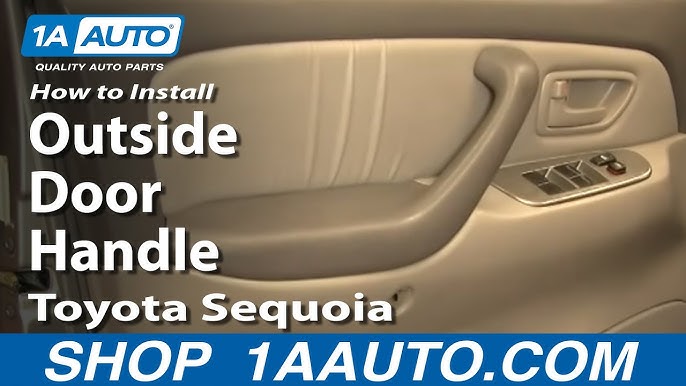 How To Replace Interior Door Handle 01 07 Toyota Sequoia You