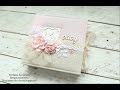 Мини-альбом для малышки скрапбукинг/Baby girl Mini album scrapbooking