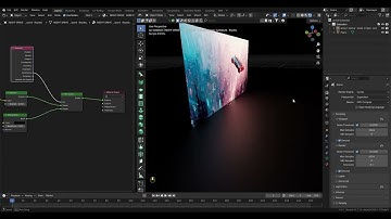 How to Play Video With Emits Light TV screen in Blender | Complete Tutorial Step by Step