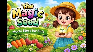 The Magic Seed 🌱 | Short Moral Story for Kids | Kindness Brings Happiness
