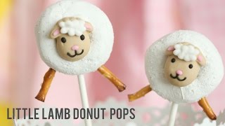 Little Lamb Donut Pops