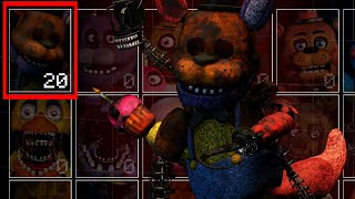 The Freddy with stolen animatronic parts is back! The Combined One! (UCN Mods)