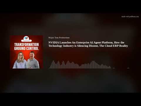 Nvidia Launches An Enterprise Ai Agent Platform, How The Technology Industry Is Silencing Dissent, T