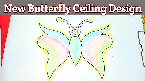How To Draw Butterfly Design | तितली डिज़ाइन कैसे बनाएं Drawing By @ARpopDesign