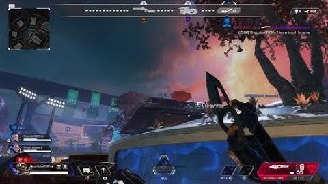 Apex Legend Gun Run Winning throwing knife kill